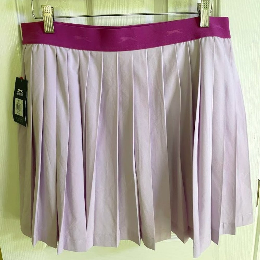 NWT Slazenger Golf Skort Large Pleated Skirt